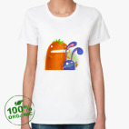 Женская футболка органик