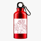 Металлическая бутылка 400 мл UV-DTF