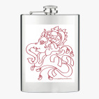 Фляжка стальная