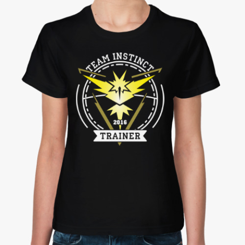 Женская футболка Покемоны. Team Instinct