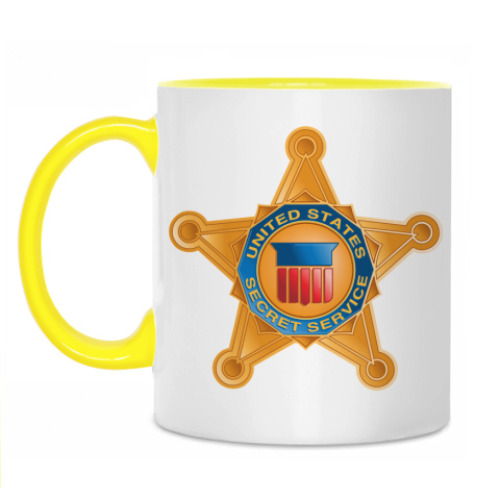 Кружка с принтом Secret Service