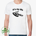 Мужская футболка органик