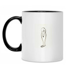 Кружка двухцветная