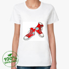 Женская футболка органик