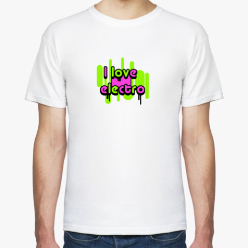 Футболка с принтом Electro