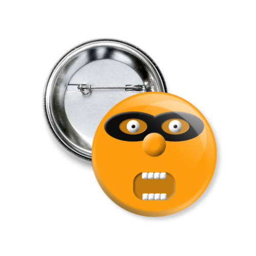 Значок 37мм Смайлы