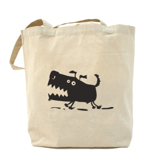 Сумка шоппер с принтом Doggy