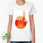 Женская футболка органик