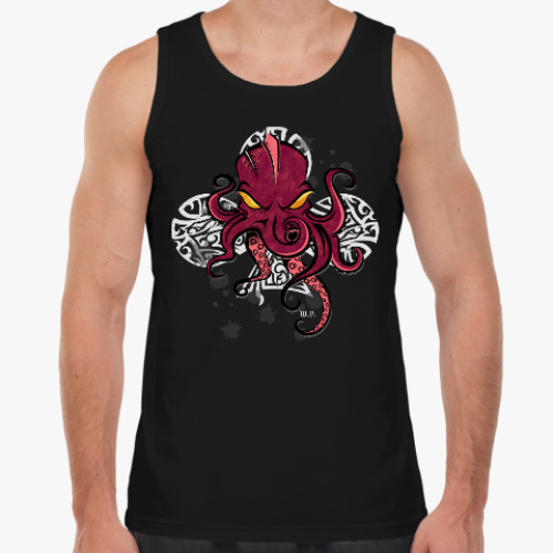 Майка с принтом Спрут Раймондо