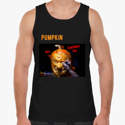 Майка с принтом Тыква запомнит тебя