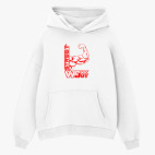 Толстовка худи оверсайз