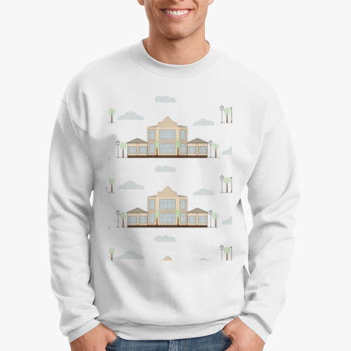 Свитшот Cottage pattern