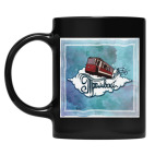 Кружка цветная UV-DTF