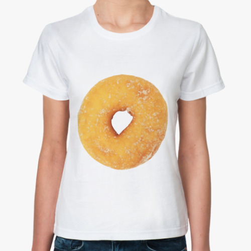 Классическая футболка  Пончик