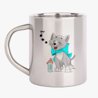 Кружка металлическая