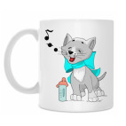 Поющий котенок