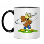 Кружка двухцветная