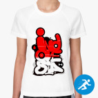 Женская спортивная футболка