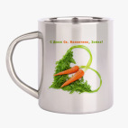 Кружка металлическая