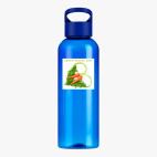 Прозрачная спортивная бутылка