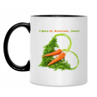 Кружка двухцветная