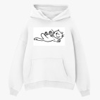 Толстовка худи оверсайз