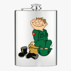 Фляжка стальная