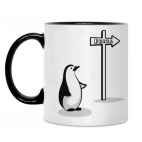 Кружка двухцветная