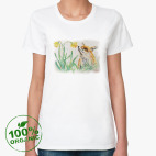 Женская футболка органик