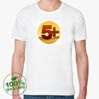 Мужская футболка органик