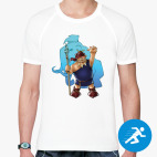 Мужская спортивная футболка