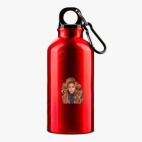 Металлическая бутылка 400 мл UV-DTF