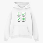 Толстовка худи оверсайз