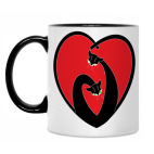 Кружка двухцветная