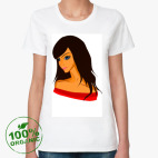 Женская футболка органик