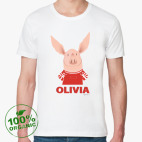 Мужская футболка органик