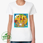 Женская футболка органик