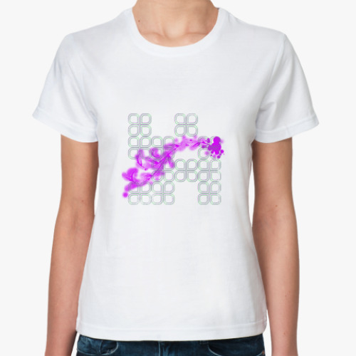 Классическая футболка с принтом Арт