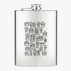 Фляжка стальная