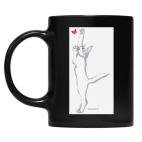 Кружка цветная UV-DTF