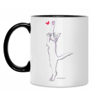 Кружка двухцветная