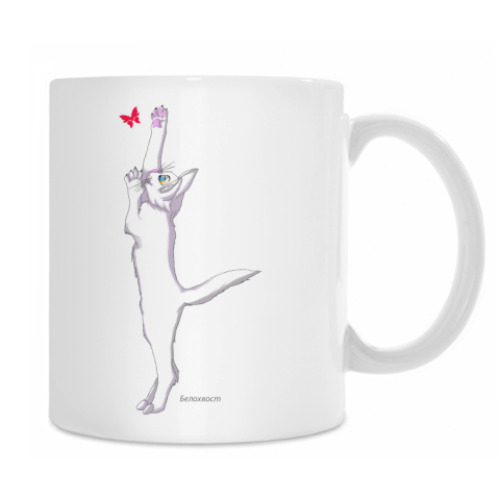 Кружка с принтом Белохвост
