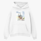 Толстовка худи оверсайз