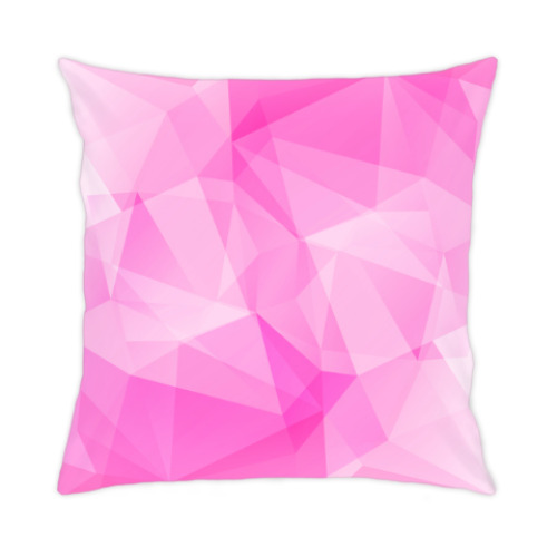 Подушка с принтом Лиловая нежность