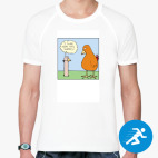 Мужская спортивная футболка