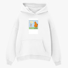 Толстовка худи оверсайз