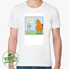 Мужская футболка органик