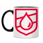 Кружка двухцветная