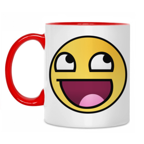 Кружка с принтом Smile