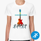 Женская спортивная футболка